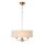 Endon 110723 - Hängeleuchte an Kette HIGHCLERE 3xE14/40W/230V beige/Messing