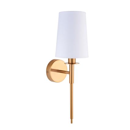 Endon 110738 - Wandleuchte 1xE14/6W/230V weiß/gold