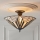 Endon 111895 - Aufgesetzte Tiffany-Deckenleuchte ASTORIA, 3xE27/10W/230V, Ø 48 cm