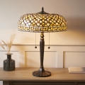 Endon 112178 - Tischleuchte Tiffany MILLE FEUX 2xE14/40W/230V Ø 45 cm
