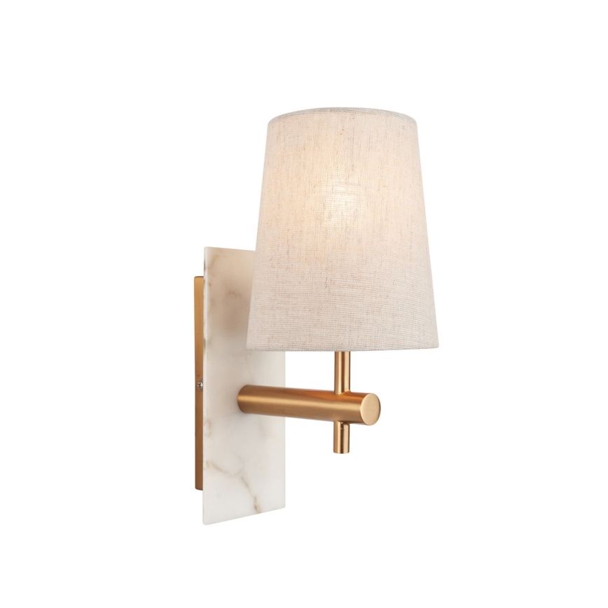 Endon 114200 - Wandleuchte 1xE14/7W/230V beige/gold