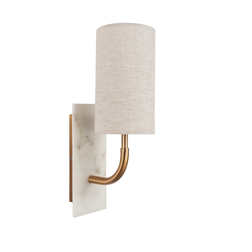 Endon 114203 - Wandleuchte 1xE14/7W/230V beige/gold
