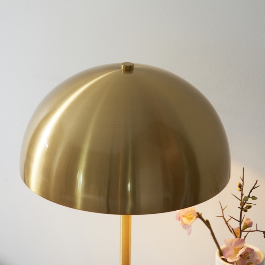 Endon 114210 - Tischleuchte BERTOIA 1xE14/7W/230V Messing
