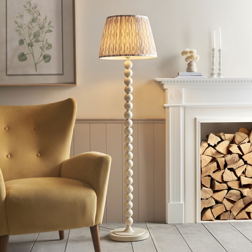 Endon 114632 - Stehleuchte HIGGLEDY 1xE27/10W/230V beige