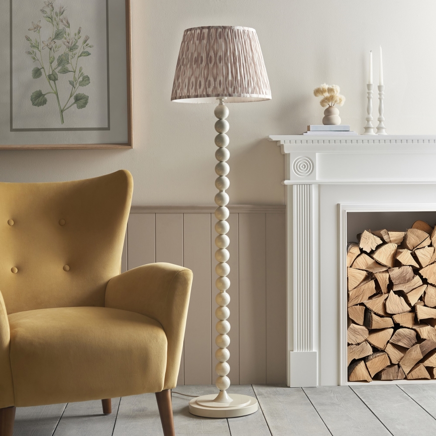 Endon 114632 - Stehleuchte HIGGLEDY 1xE27/10W/230V beige