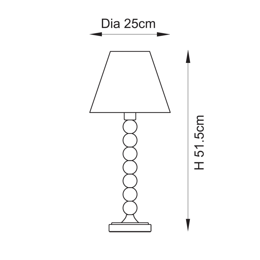Endon 114735 - Tischleuchte HIGGLEDY 1xE14/7W/230V pink/orange