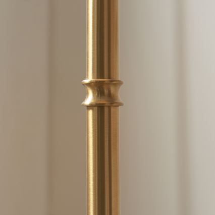 Endon 114778 - LED dimmbare wiederaufladbare Stehleuchte BURLEY LED/1,5W/5V 3600 mAh Messing/blau