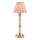 Endon 114842 - Dimmbare, aufladbare LED-Tischleuchte MORTON LED/1,5W/5V 3600 mAh Messing/rosa