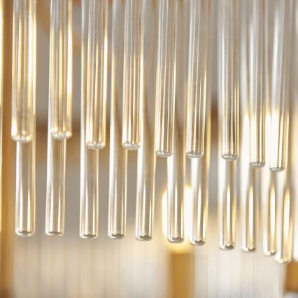 Endon 119110 - Kronleuchter an Kette CLERMONT 5xE14/6W/230V Messing