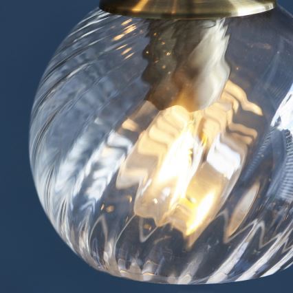 Endon 119435 - Kabel-Pendelleuchte ALLEGRA 5xE14/7W/230V Messing