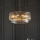 Endon 119456 - Ketten-Kronleuchter RIDGETON 8xE14/7W/230V mattchrom