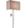 Endon 56706 - Wandleuchte MORETO 1xE14/7W/230V Hochglanz-Chrom/Grau