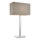 Endon 56707 - Tischleuchte MORETO 1xE27/60W/230V glänzendes Chrom/grau