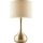 Endon 61191 - Dimmbare Tischlampe PICCADILLY 1xE14/40W/230V Messing/beige