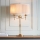 Endon 63648 - Tischlampe STANFORD 2xE14/40W/230V Messing/Beige