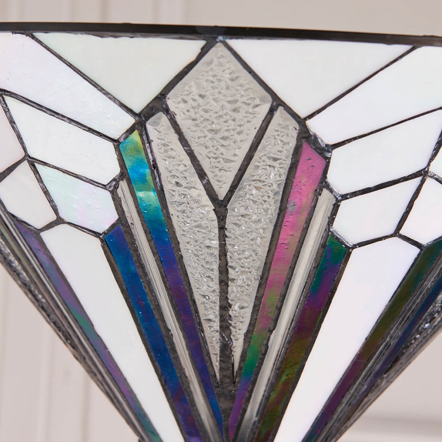 Endon 63933 - Tiffany-Stehleuchte ASTORIA 1xE27/60W/230V Ø 40 cm