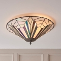 Endon 63935 - Deckenleuchte Tiffany ASTORIA 2xE27/60W/230V, Ø 48 cm