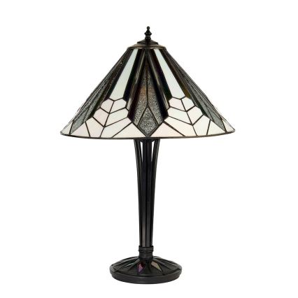 Endon 63939 - Tischlampe ASTORIA 1xE27/60W/230V, Durchmesser 40 cm