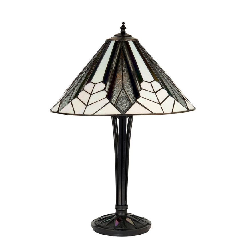 Endon 63939 - Tischlampe ASTORIA 1xE27/60W/230V, Durchmesser 40 cm