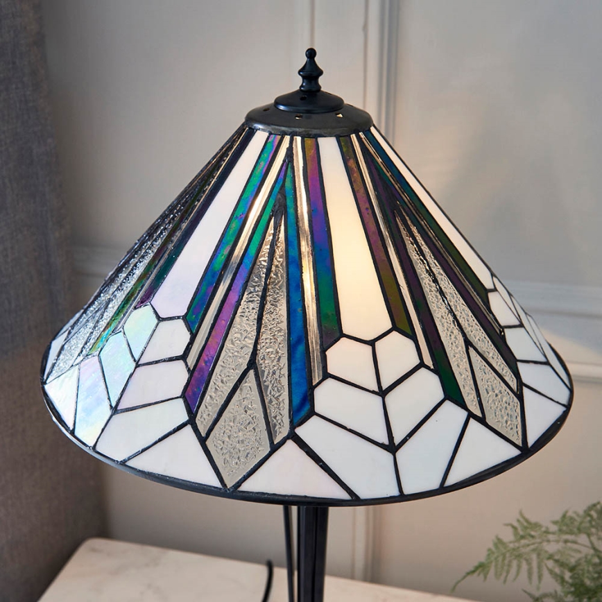 Endon 63939 - Tischlampe ASTORIA 1xE27/60W/230V, Durchmesser 40 cm