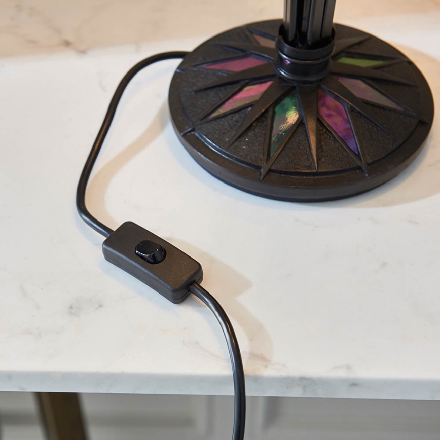 Endon 63939 - Tischlampe Tiffany ASTORIA 2xE27/60W/230V Ø 40 cm