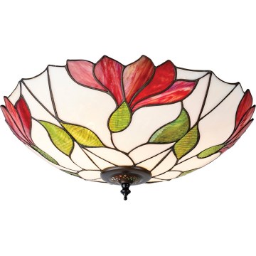 Endon 63960 - Deckenleuchte BOTANICA 2xE27/60W/230V Ø 45 cm