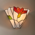 Endon 63964 - Wandleuchte Tiffany BOTANICA 1xE14/40W/230V