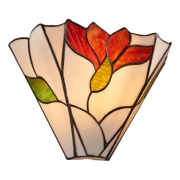 Endon 63964 - Wandleuchte Tiffany BOTANICA 1xE14/40W/230V
