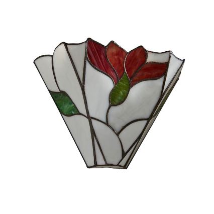 Endon 63964 - Wandleuchte Tiffany BOTANICA 1xE14/40W/230V