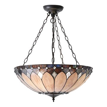 Endon 63976 - Pendelleuchte BROOKLYN 3xE27/60W/230V Durchmesser 50 cm