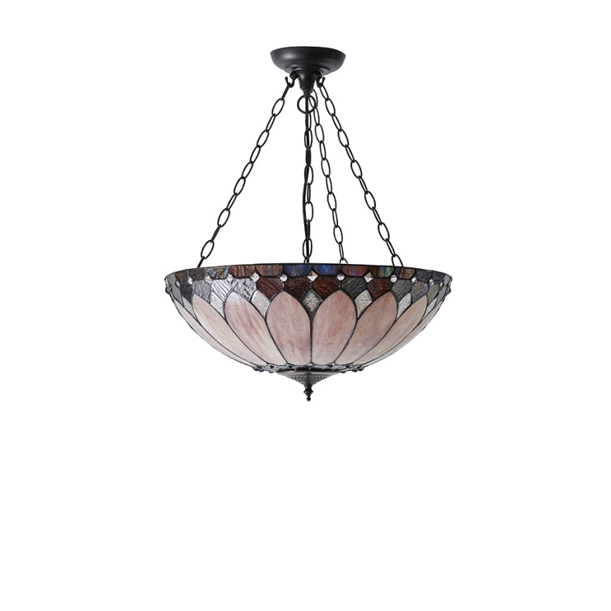 Endon 63976 - Pendelleuchte BROOKLYN 3xE27/60W/230V Durchmesser 50 cm