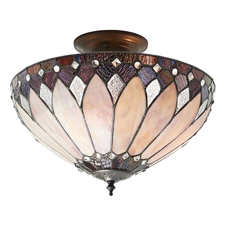 Endon 63978 - Anbauleuchte BROOKLYN 3xE27/60W/230V d 40 cm