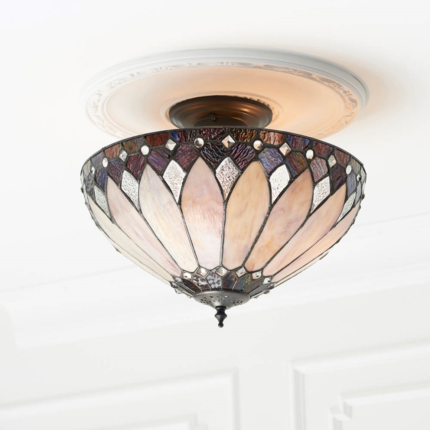 Endon 63978 - Anbauleuchte BROOKLYN 3xE27/60W/230V d 40 cm
