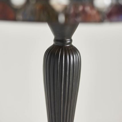 Endon 63982 - Tischlampe Tiffany BROOKLYN 1xE27/60W/230V Ø 40 cm