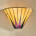 Endon 64046 - Wandleuchte Tiffany DARK STAR 1xE14/40W/230V