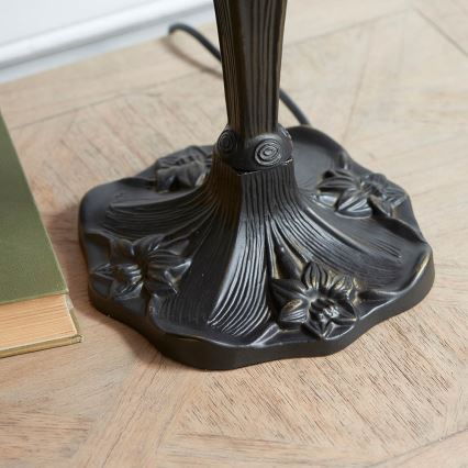 Endon 64085 - Tischlampe Tiffany DRAGONFLY 2xE27/60W/230V Ø 41 cm