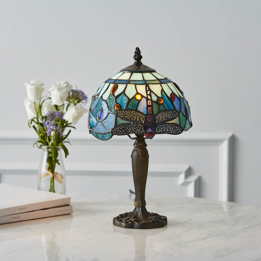 Endon 64088 - Tischleuchte LIBELLE 1xE14/40W/230V d 20 cm