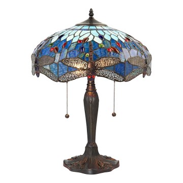 Endon 64089 - Tischleuchte LIBELLE 2xE27/60W/230V d 41 cm