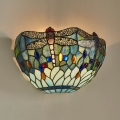 Endon 64102 - Wandleuchte Tiffany DRAGONFLY 1xE14/40W/230V