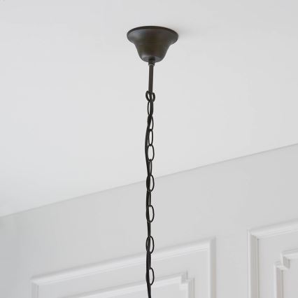 Endon 64147 - Hängeleuchte an Kette FARGO 1xE27/60W/230V d 50 cm