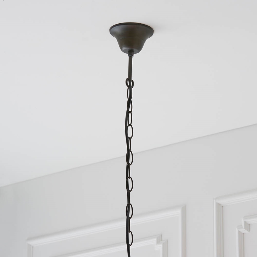 Endon 64147 - Hängeleuchte an Kette FARGO 1xE27/60W/230V d 50 cm