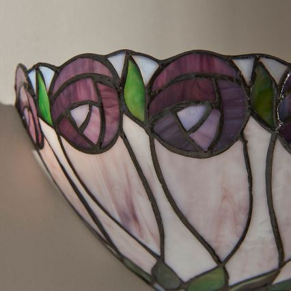 Endon 64178 - Wandleuchte Tiffany HUTCHINSON 1xE14/40W/230V