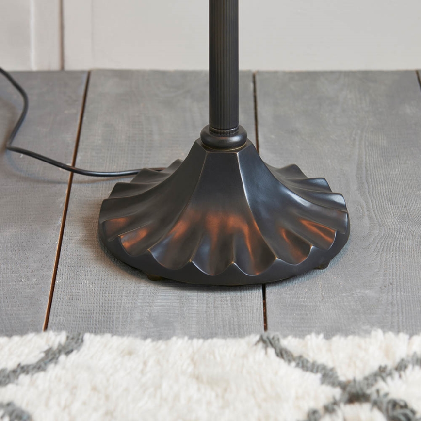 Endon 64192 - Tiffany-Stehlampe JAMELIA 2xE27/60W/230V Ø 50 cm