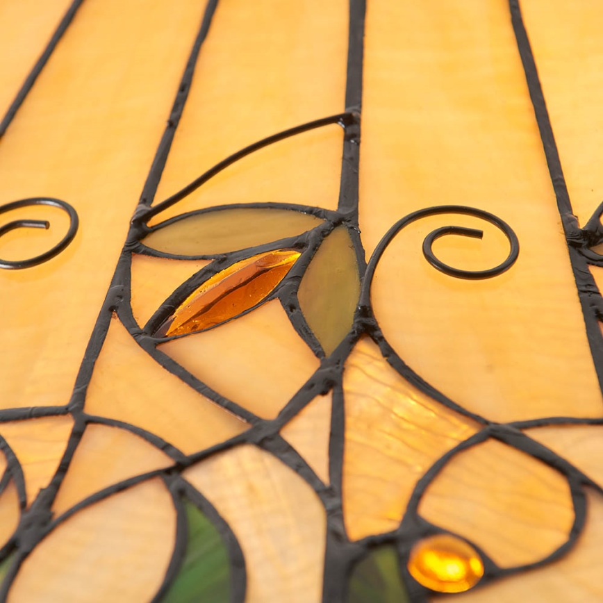 Endon 64194 - Kettenkronleuchter Tiffany JAMELIA 3xE27/60W/230V Ø 50 cm