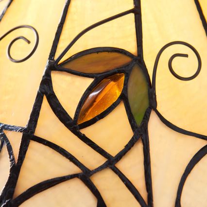 Endon 64195 - Tischlampe Tiffany JAMELIA 1xE27/60W/230V Ø 31 cm