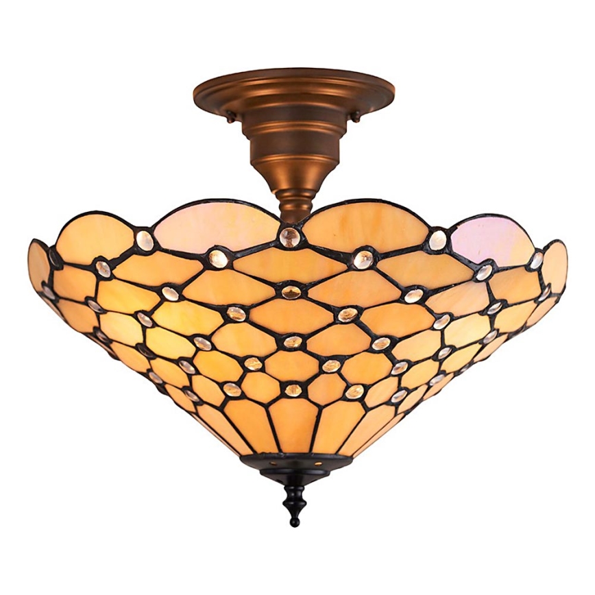 Endon 64300 - Anbauleuchte PEARL 3xE27/60W/230V d 37 cm