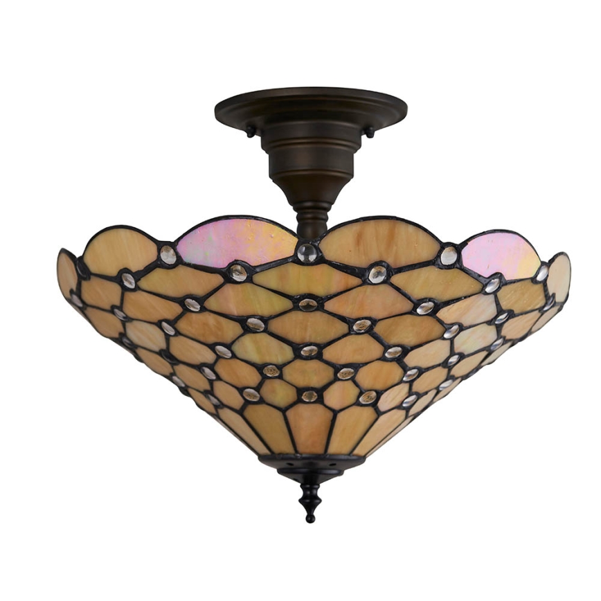 Endon 64300 - Anbauleuchte PEARL 3xE27/60W/230V d 37 cm