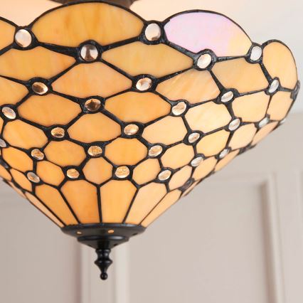Endon 64300 - Anbauleuchte PEARL 3xE27/60W/230V d 37 cm