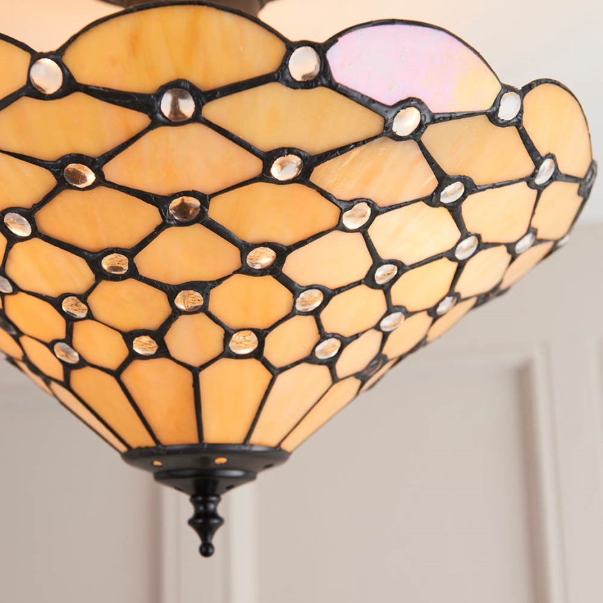 Endon 64300 - Anbauleuchte PEARL 3xE27/60W/230V d 37 cm