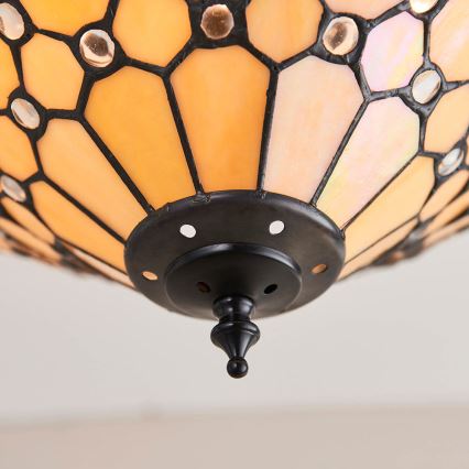 Endon 64300 - Anbauleuchte PEARL 3xE27/60W/230V d 37 cm